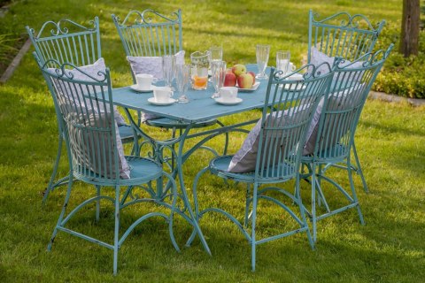 Metalowe krzesło ogrodowe FIESTA ALURO