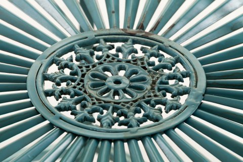 Metalowe krzesło ogrodowe FIESTA ALURO