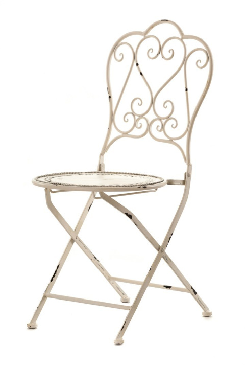 Krzesło ogrodowe metalowe VILLAGE ALURO