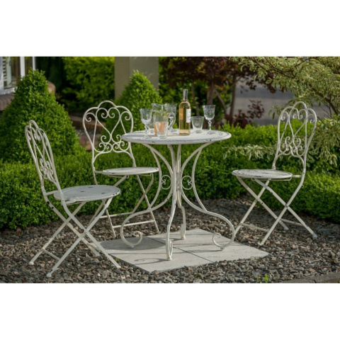 Krzesło ogrodowe metalowe VILLAGE ALURO