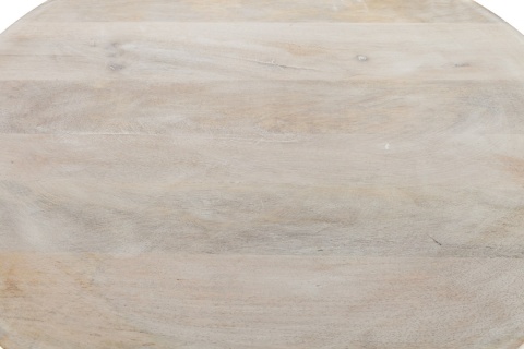 Nowoczesny metalowy okrągły stolik BALEO ALURO 1