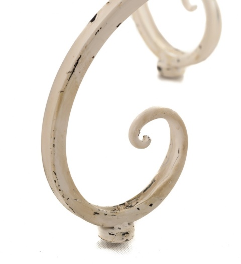 Ogrodowy okrągły stolik metalowy VILAGE ALURO