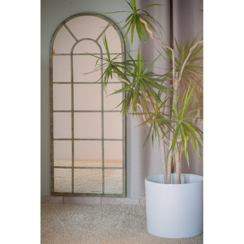 Lustro ścienne metalowe dzielone GRAND ALURO 2