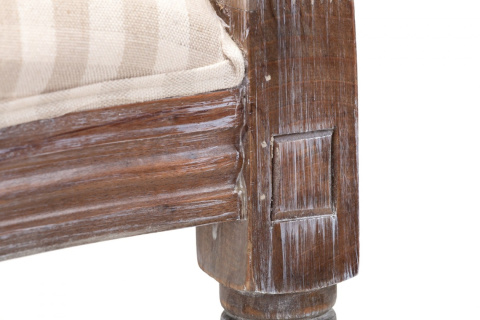 Krzesło z podłokietnikami tapicerowane PALIDA ALURO